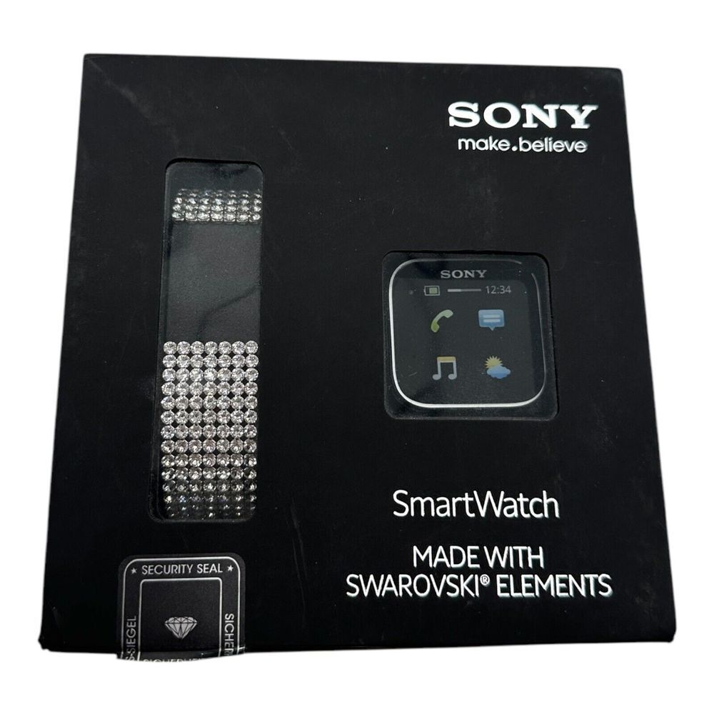 Sony MN2 Smartwatch With Swarovski Elements Band -‎ Brand New